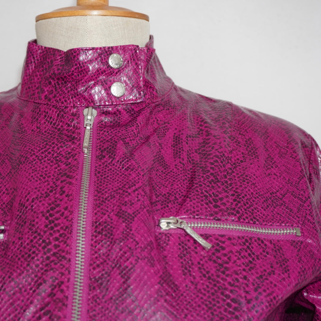 Snakeskin Print Jacket (M)
