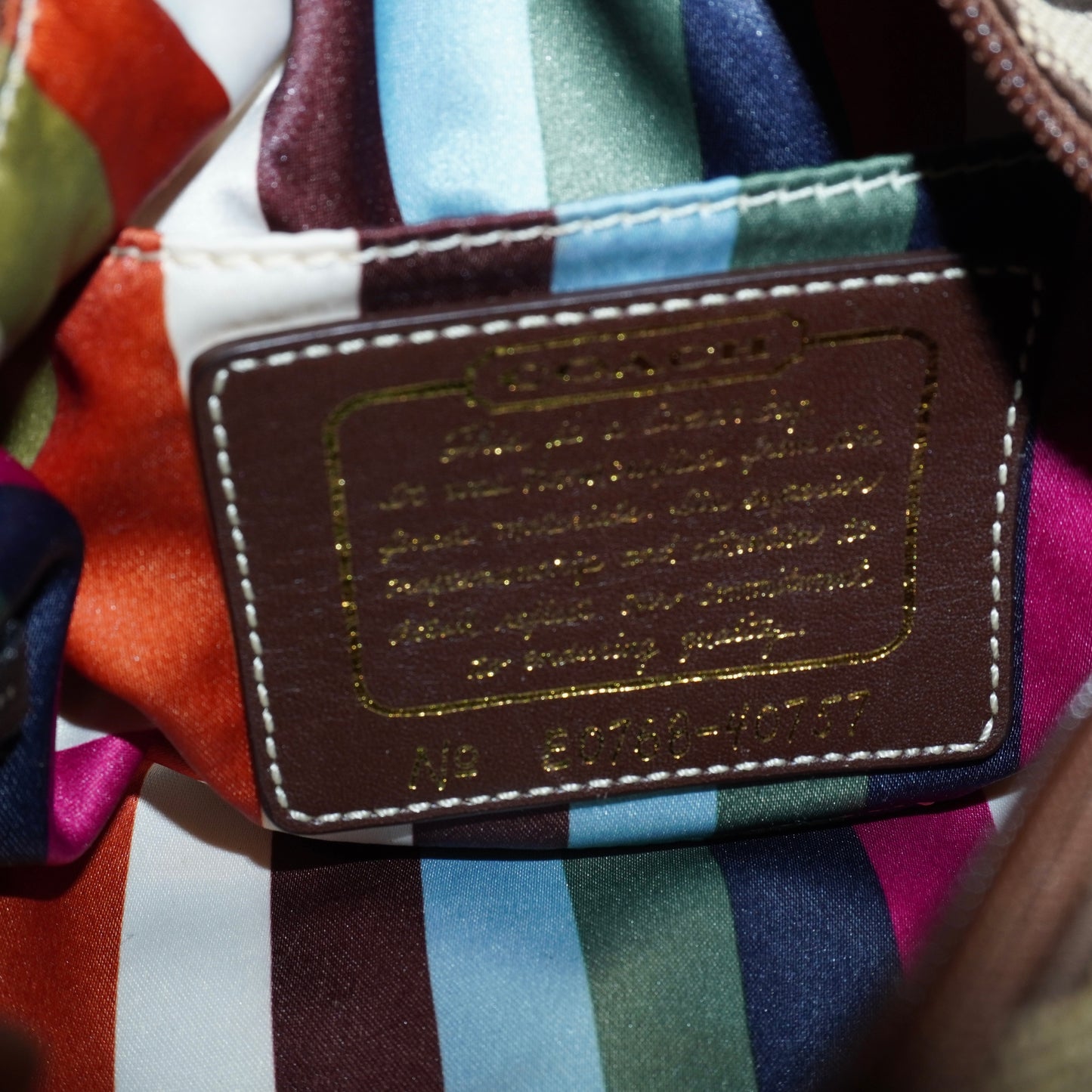 Coach Monogram Purse