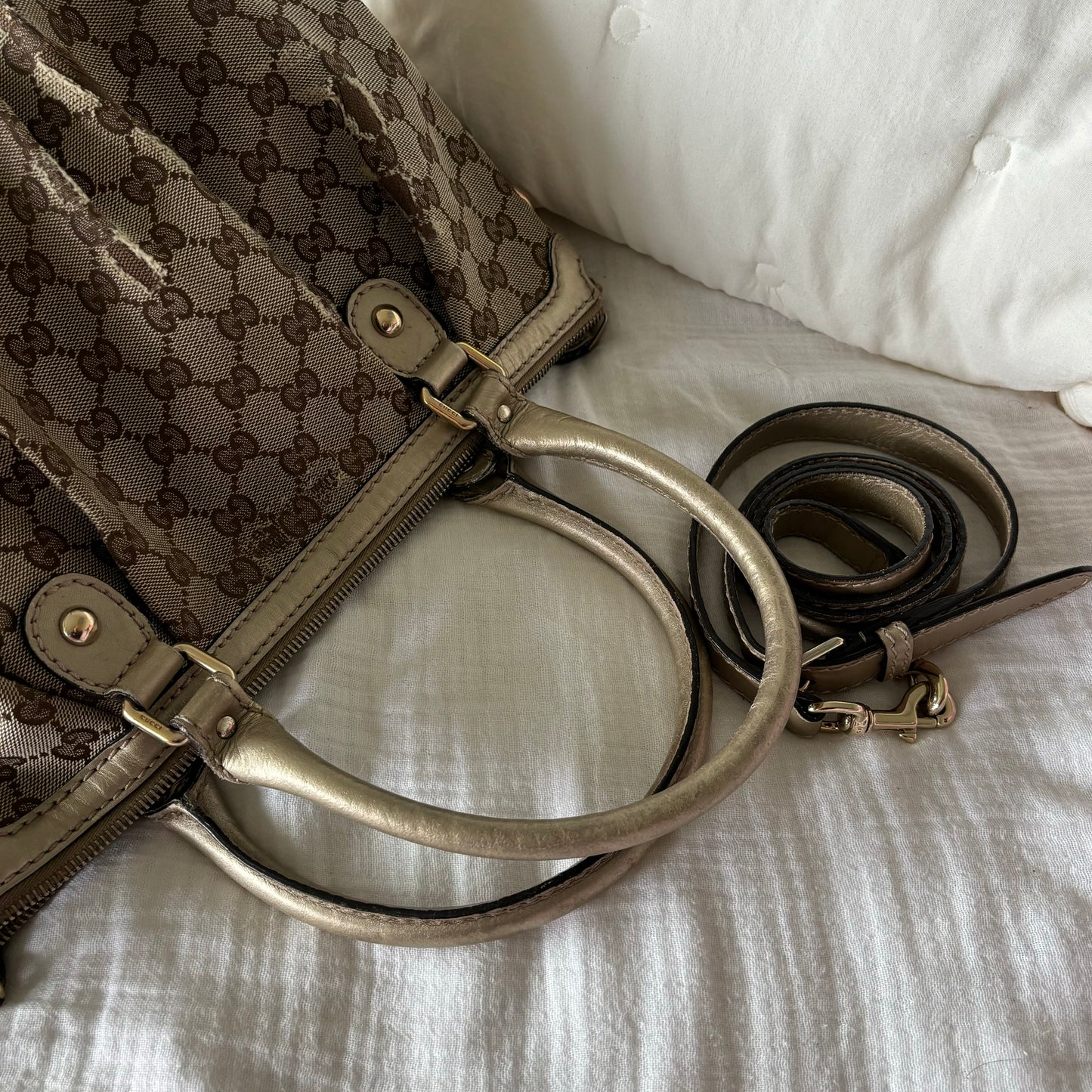 Gucci Monogram Sukey Purse