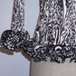 Pleated Ruffle Blouse (M)