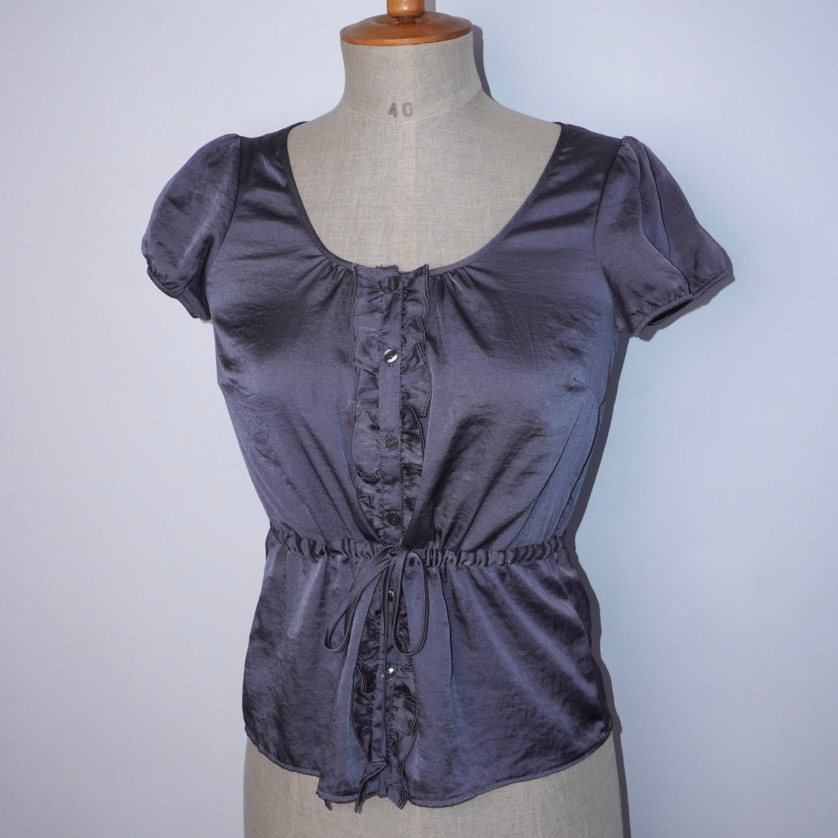 Ruffle Tie Top (S)