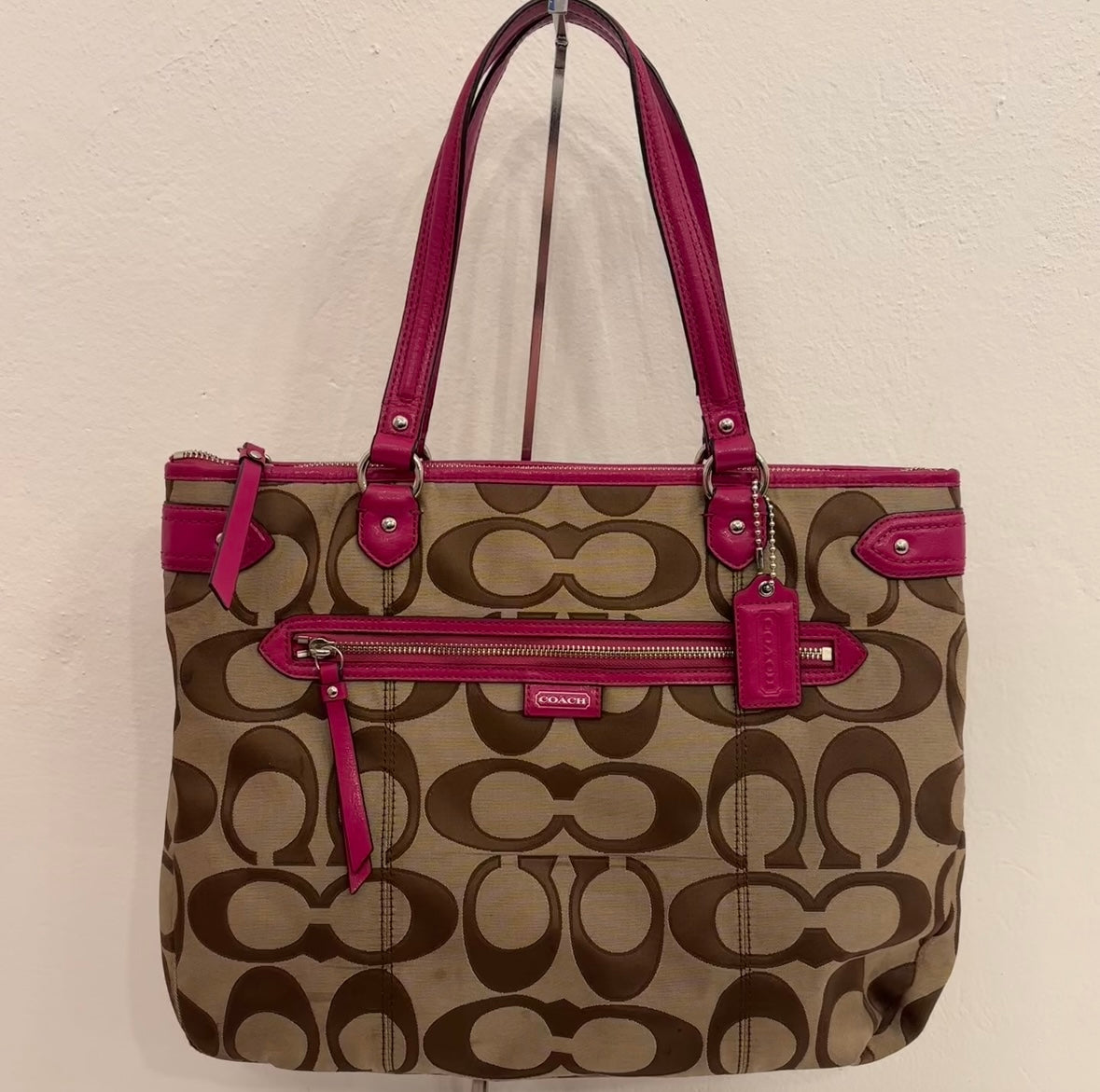 Coach Monogram Tote