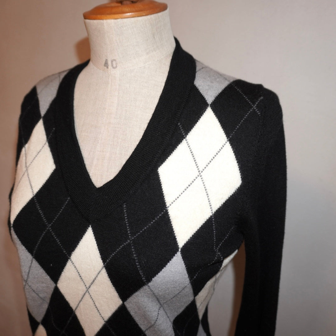 Arygle Merino Sweater (M)