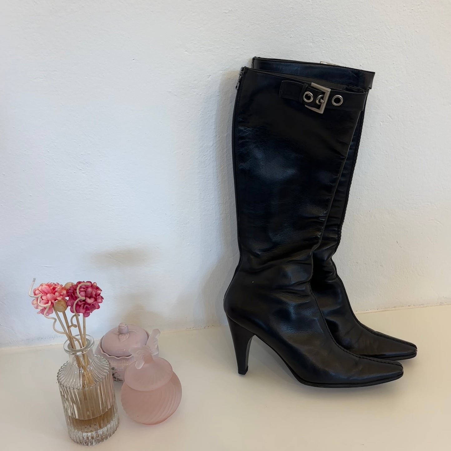 Prada Leather Boots (39)