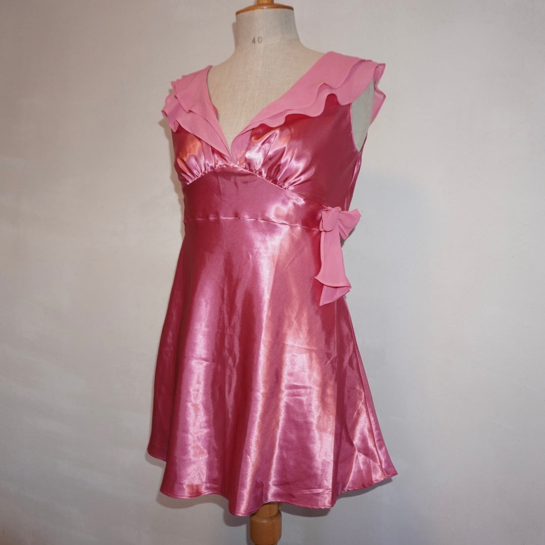 Satin Slip Dress (M)