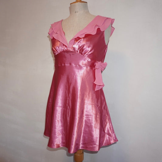 Satin Slip Dress (M)