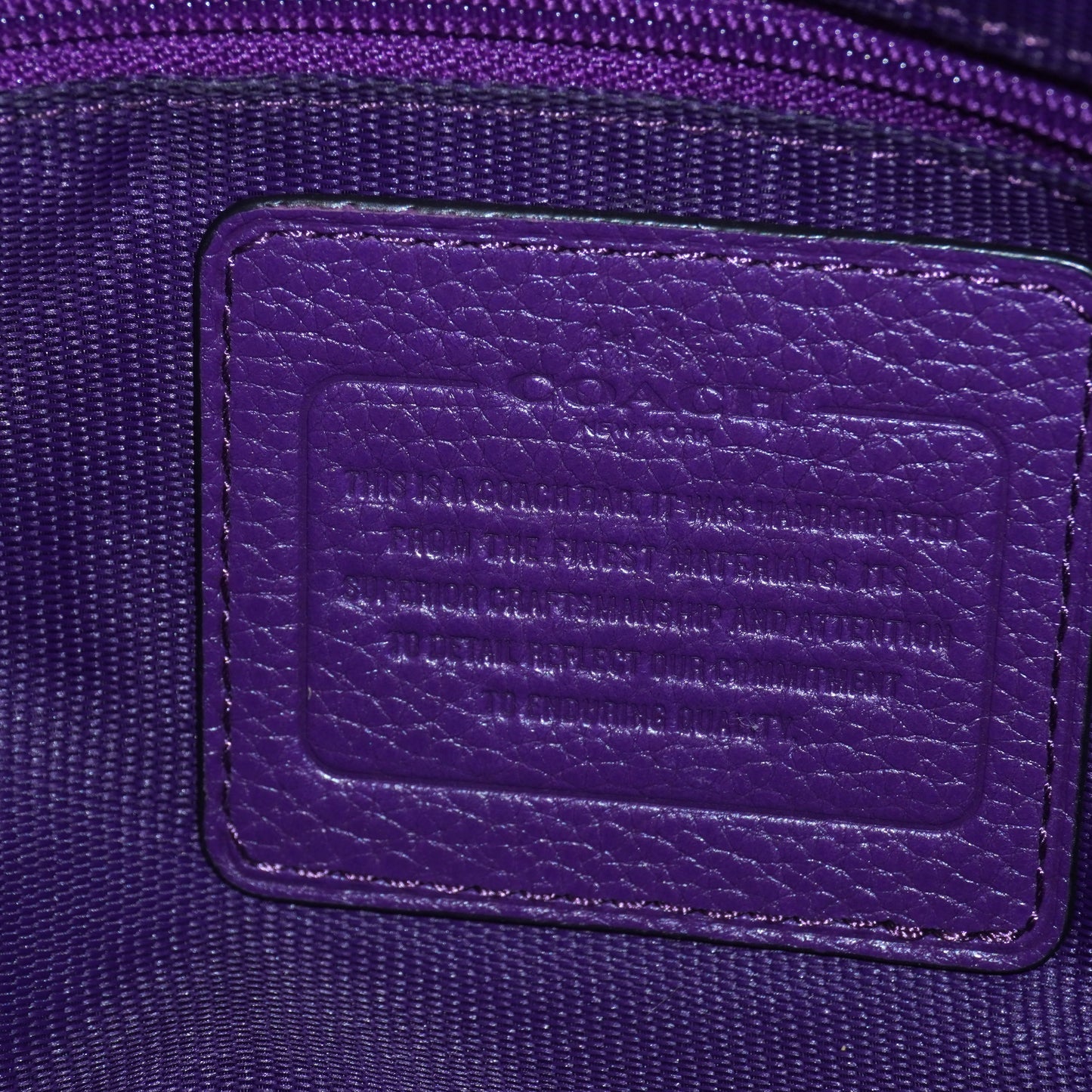 Coach Leather Purse