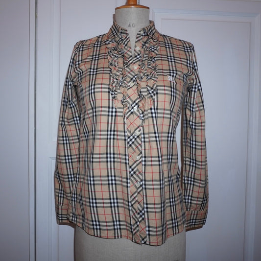 Burberry Novacheck Blouse (S)