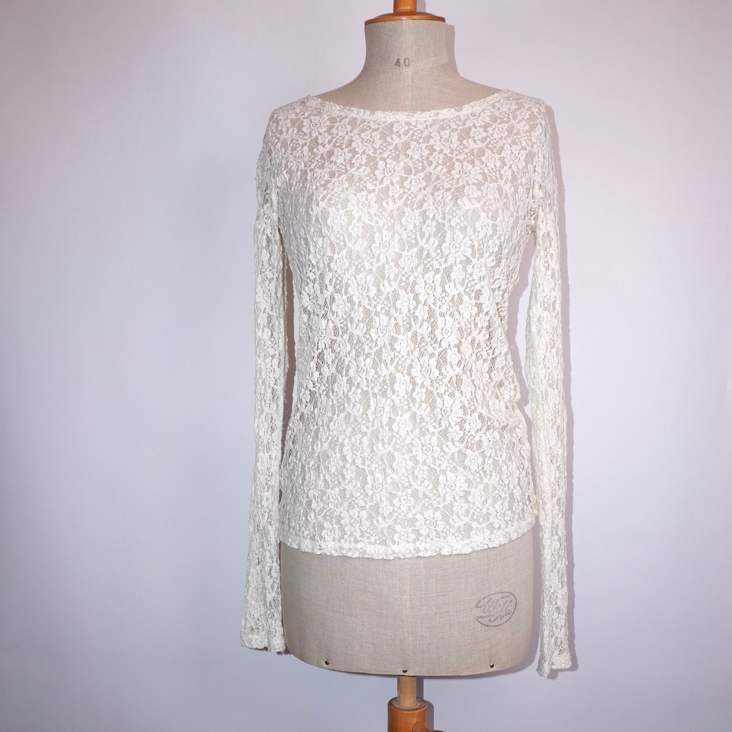 Lace Longsleeve Top (L)