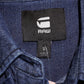 Denim Ruffle Blouse (M)