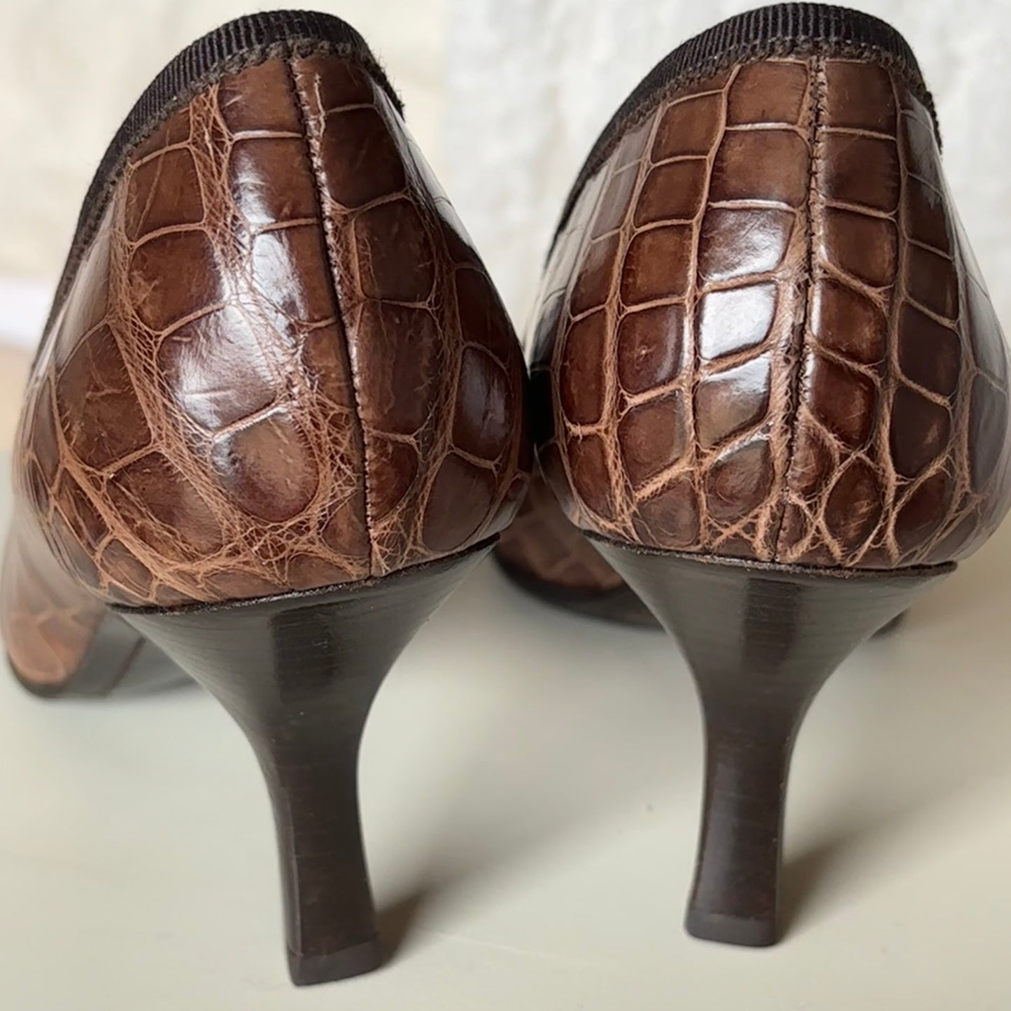 Prada Croc Heels (36)