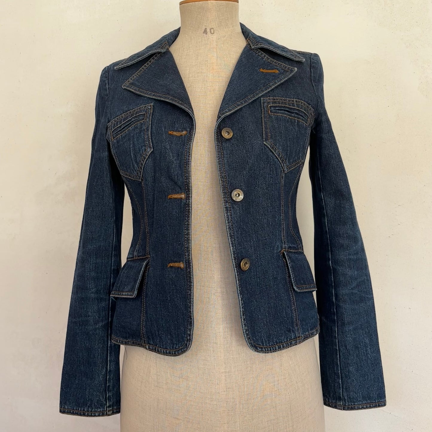 Dolce & Gabanna Denim Blazer (XS)