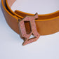 Galliano Pink Rhinestone Belt