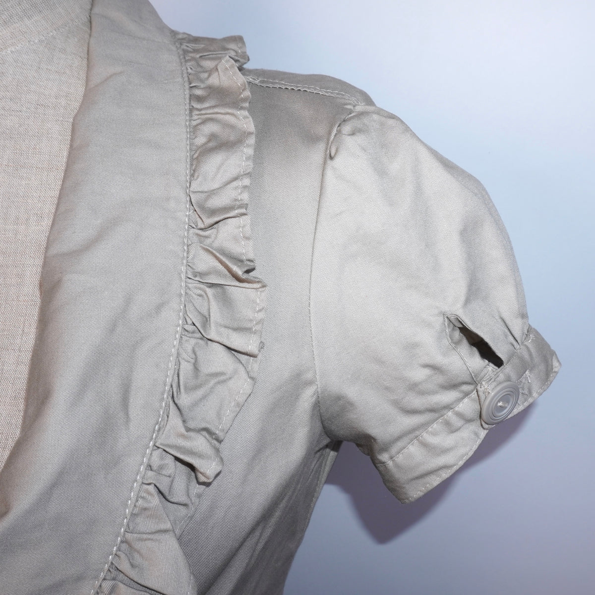 Belted Ruffle Top (XS)
