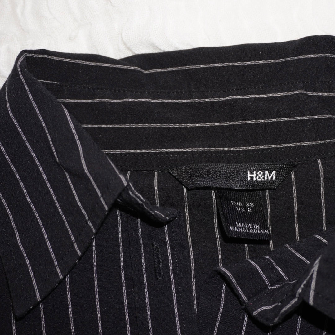 Pinstripe Blouse (S)