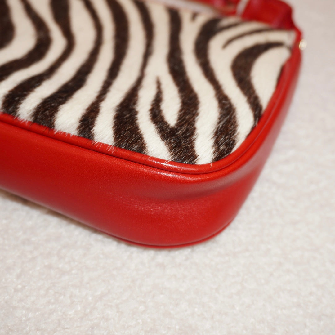 Zebra Leather Purse