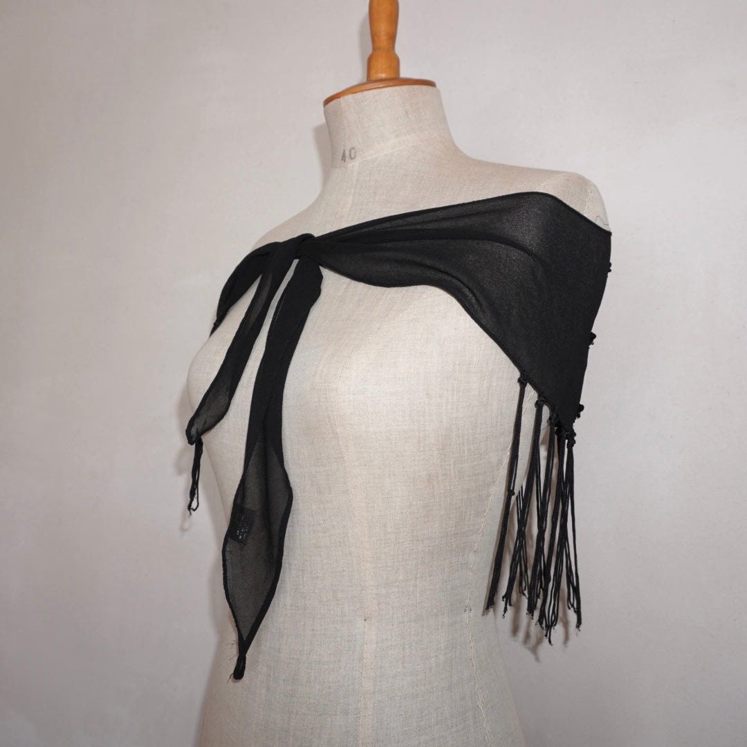 Sequin Tassle Scarf