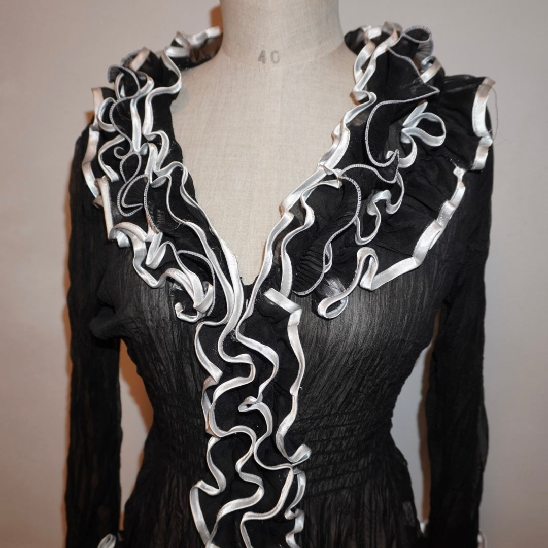 Ruffle Blouse (M)