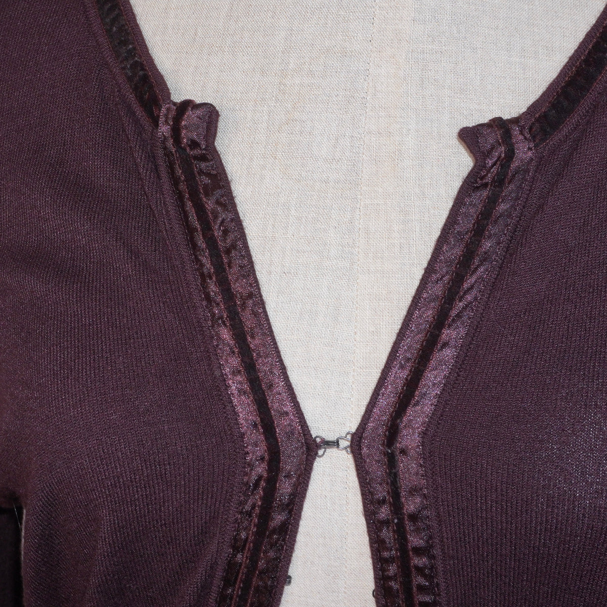 Knit Ruffle Top (L)