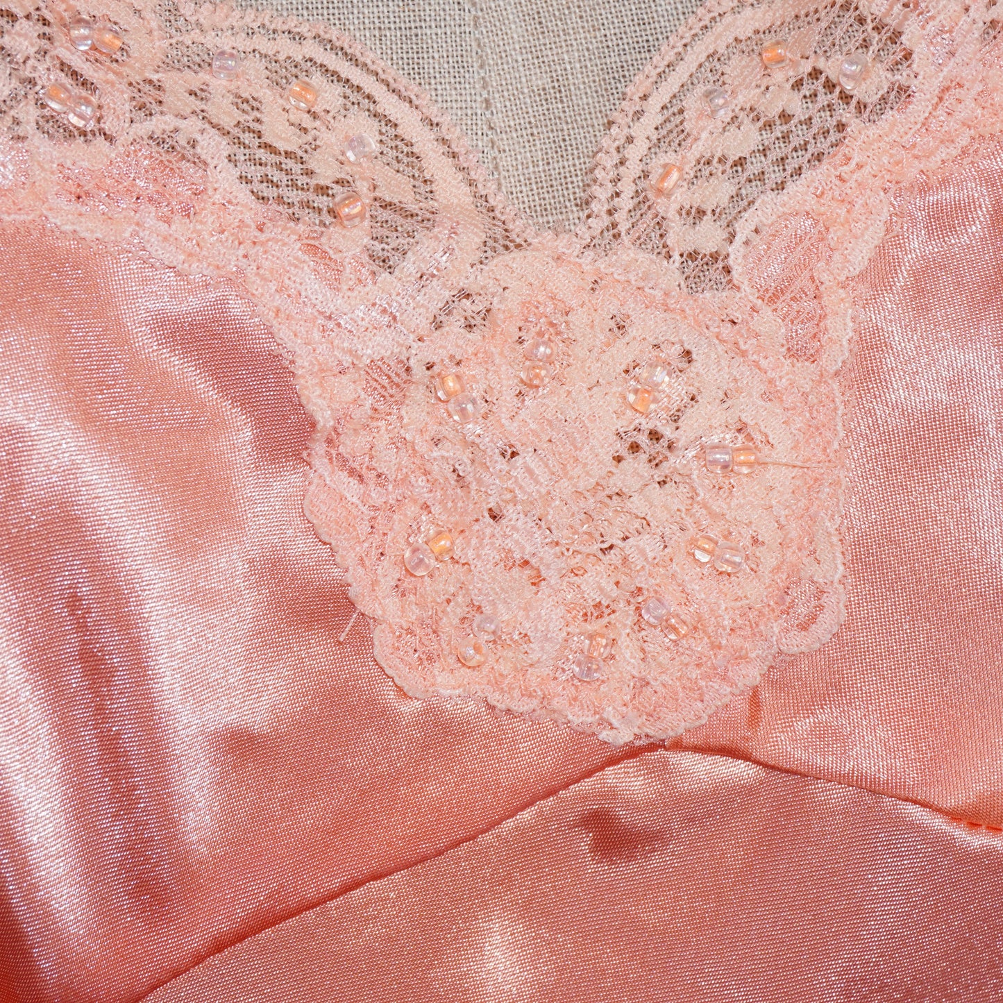 Lace beaded cami top (L)