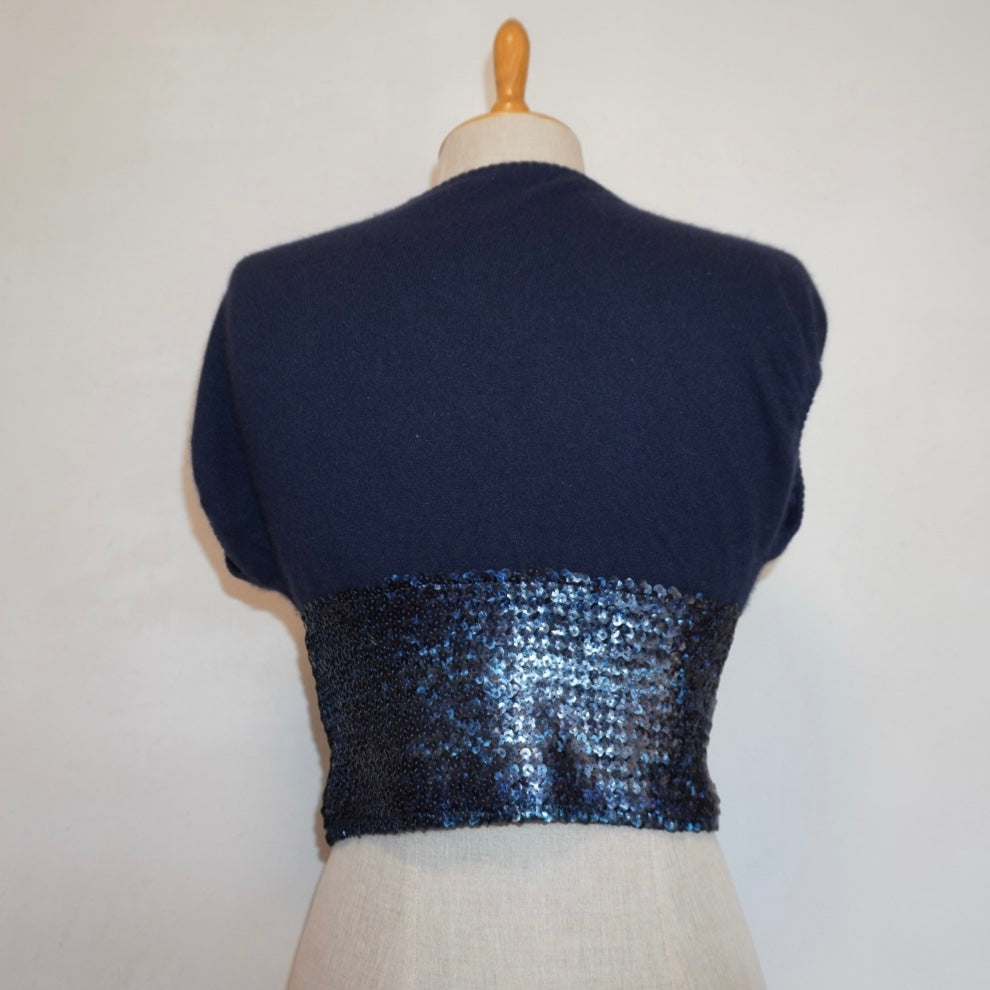 Wool Sequin Bolero (S)