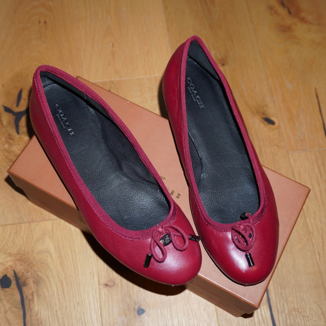 Coach Leather Flats (37)