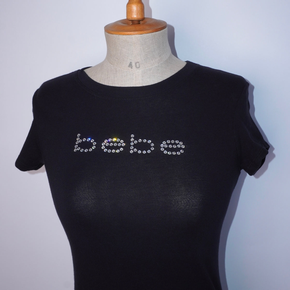 Bebe Rhinestone Top (M)