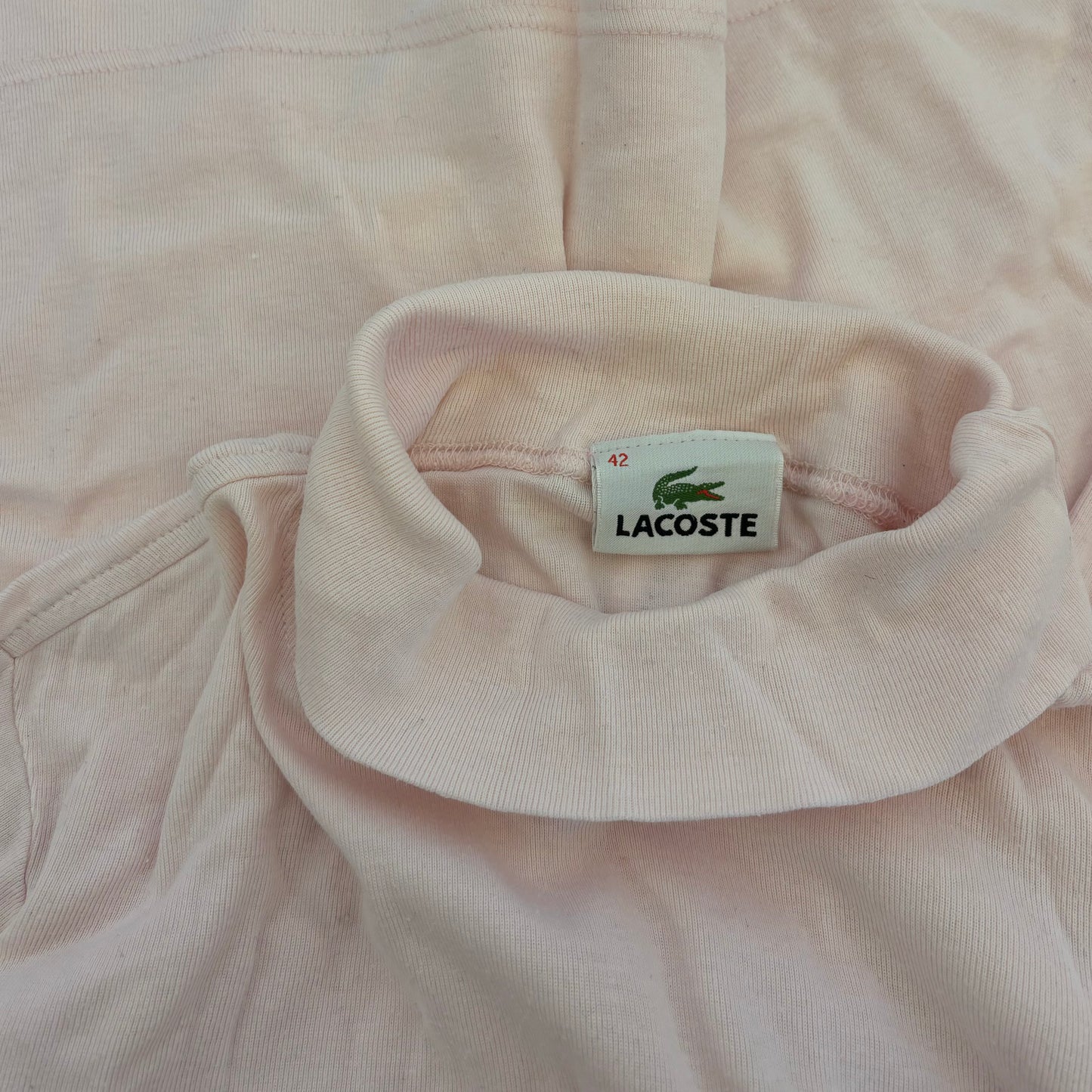 Lacoste Babypink Turtleneck (S)