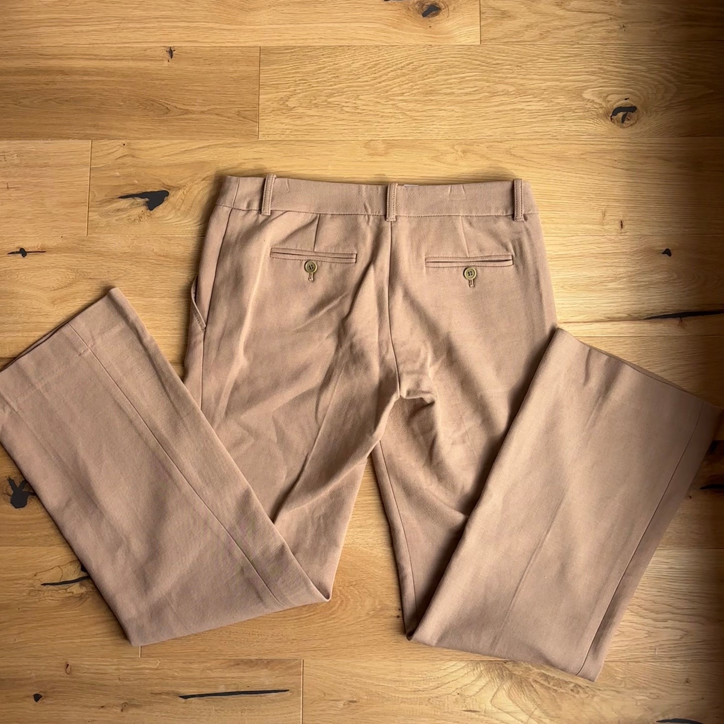 Tan Suit Trousers (S)