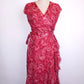 Robe portefeuille en soie (S)