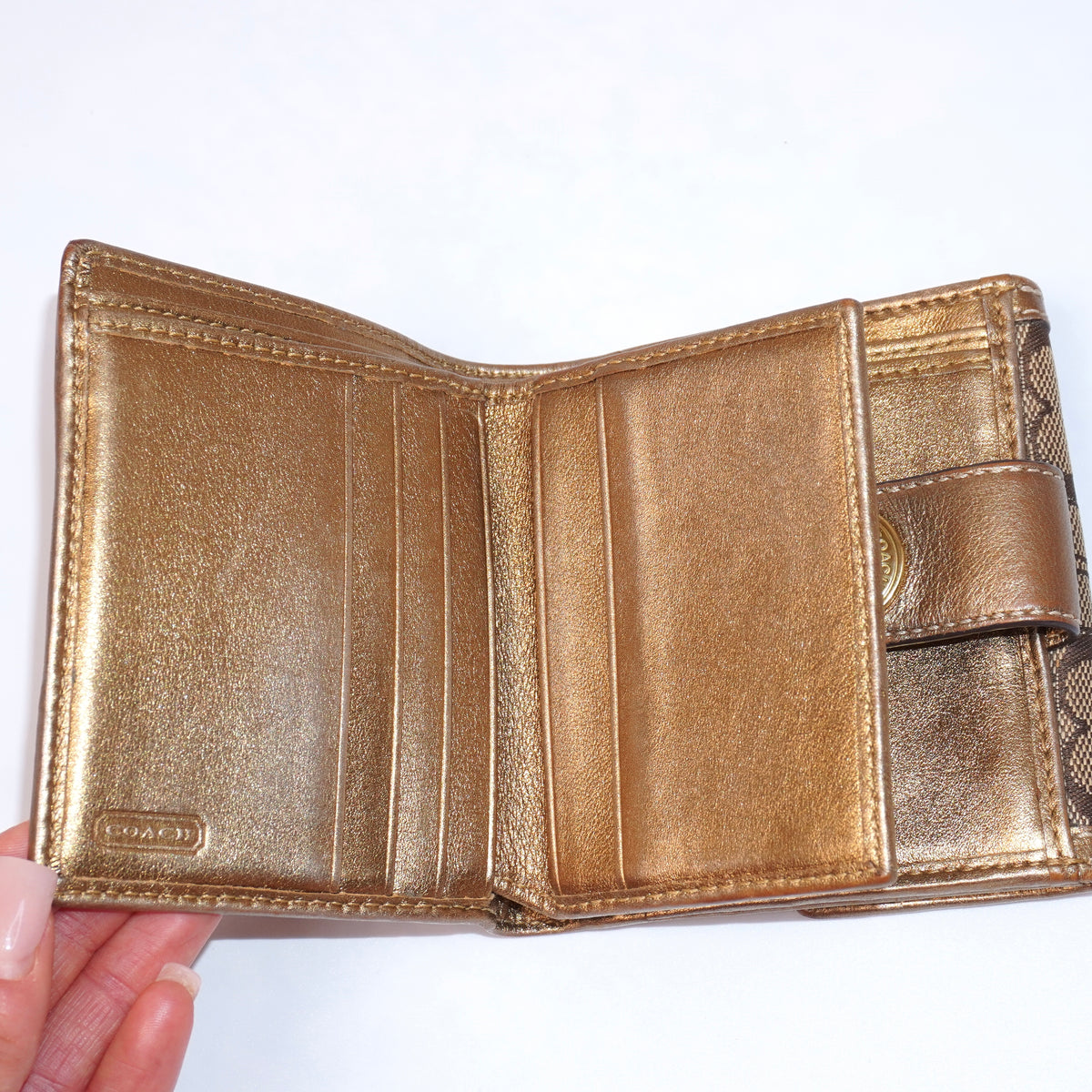 Coach Monogram Wallet