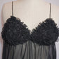 Ruffle Mesh Top (S)