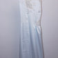 Satin Lace Maxi Dress (XS)