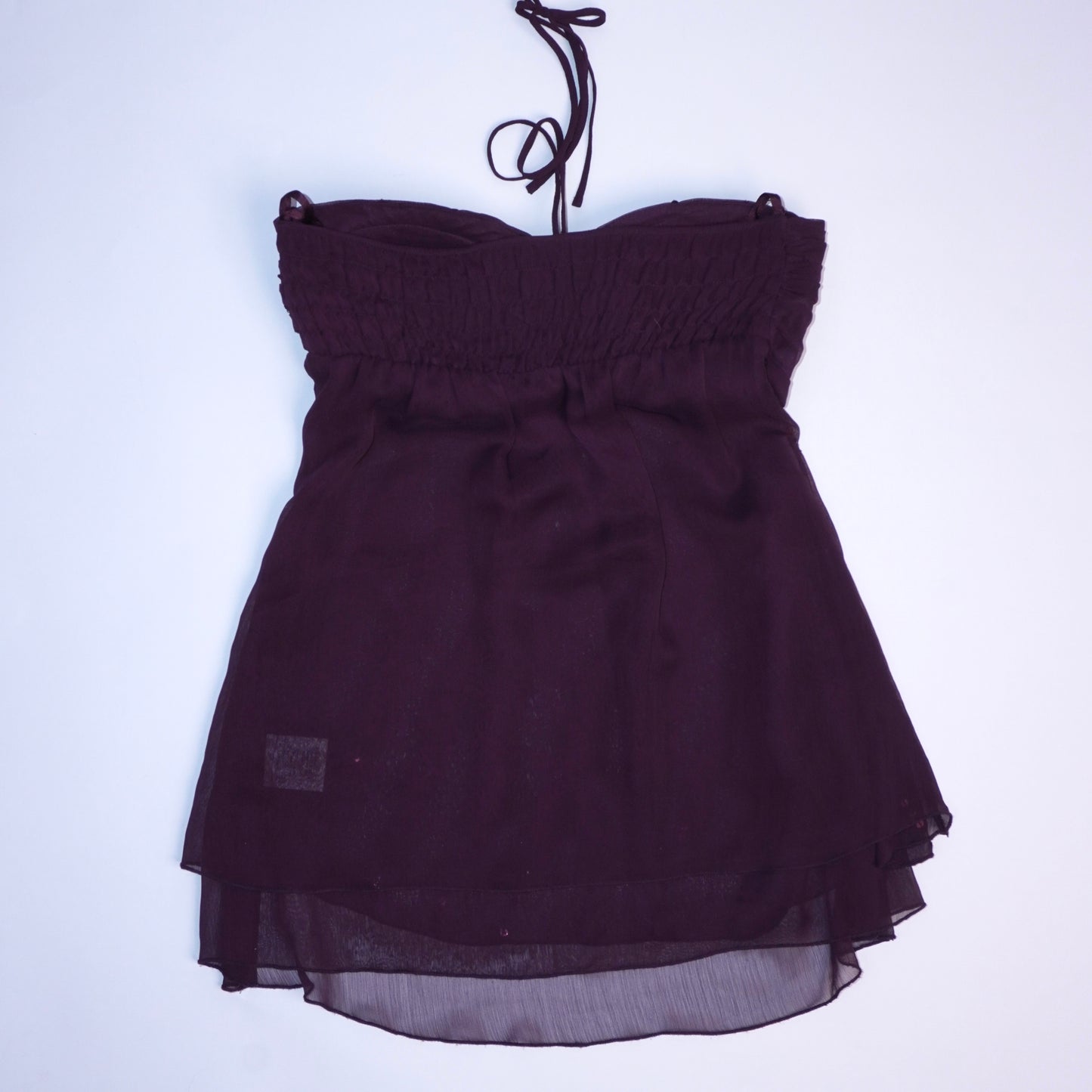 Sequin Halterneck Top (S)