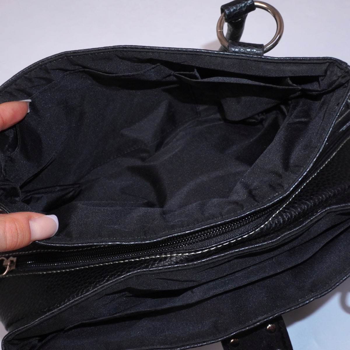 Faux Leather Purse