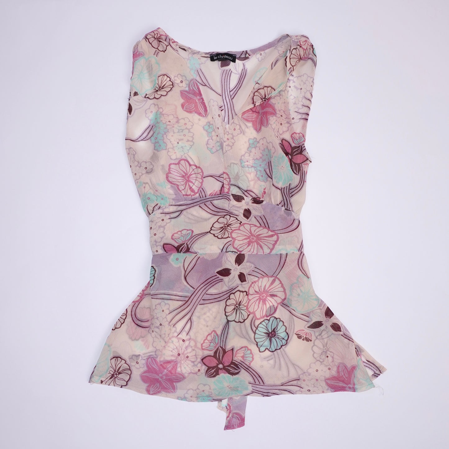 Floral Tie Top (XS)