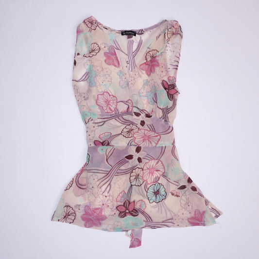 Floral Tie Top (XS)