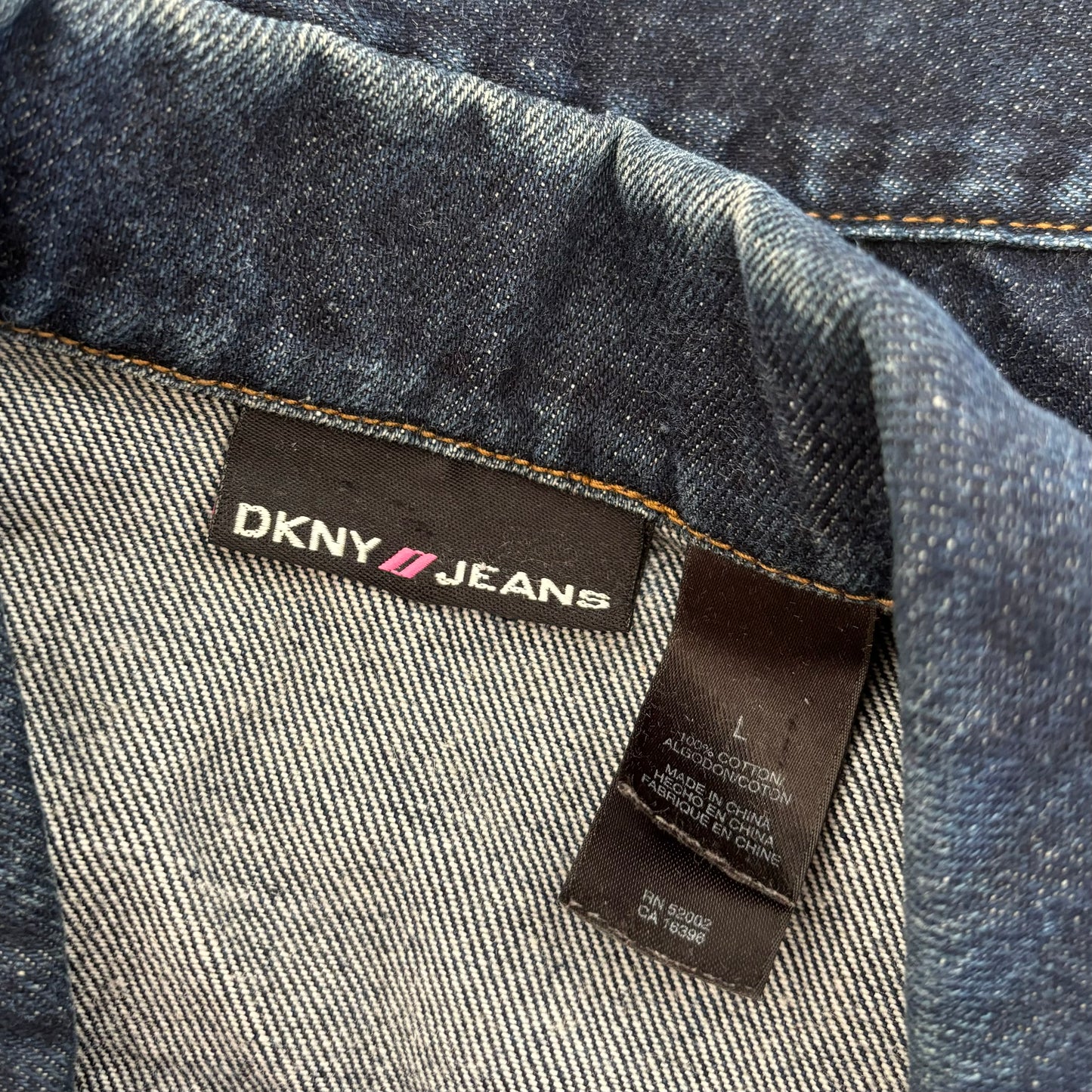 DKNY Graphic Denim Jacket (S)