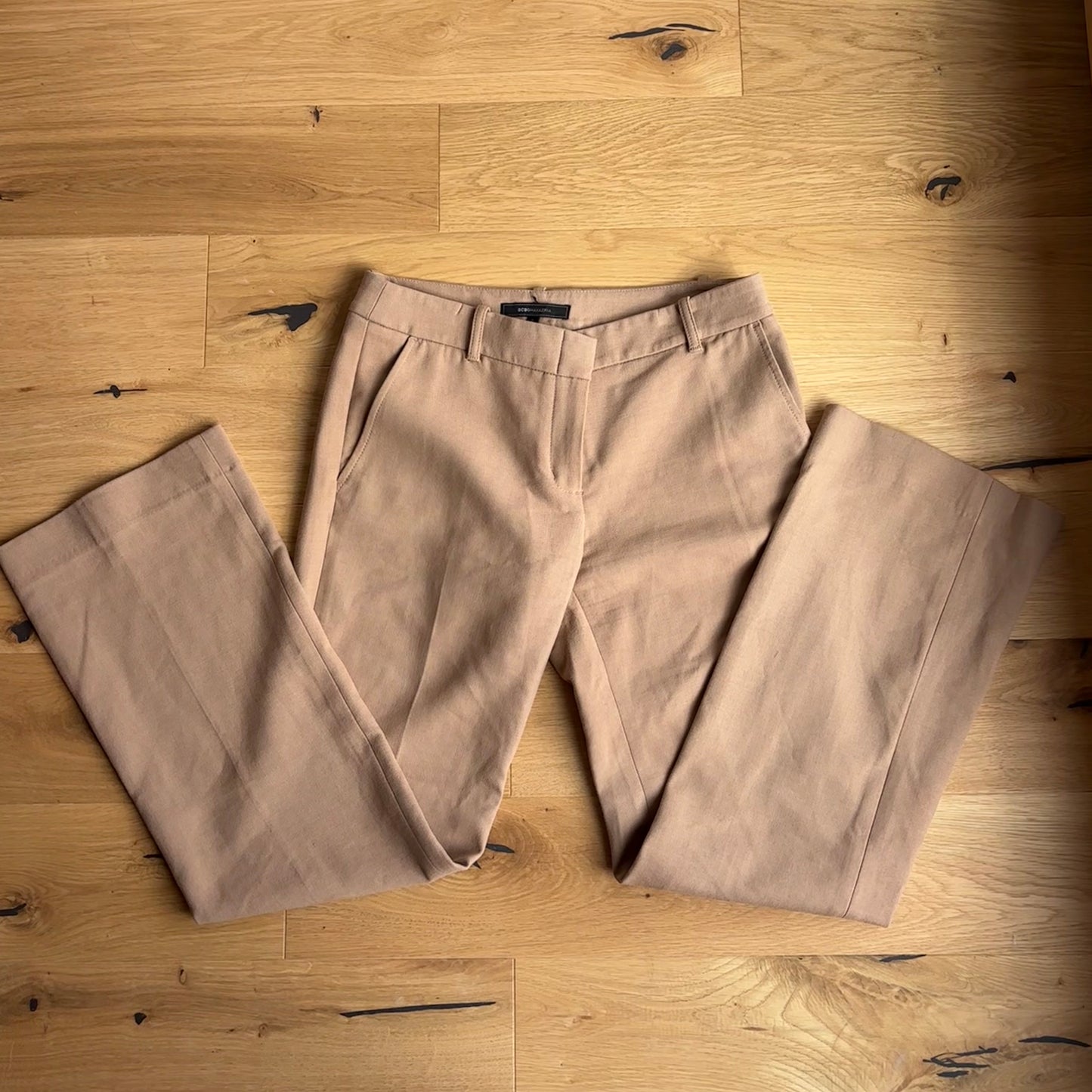 Tan Suit Trousers (S)