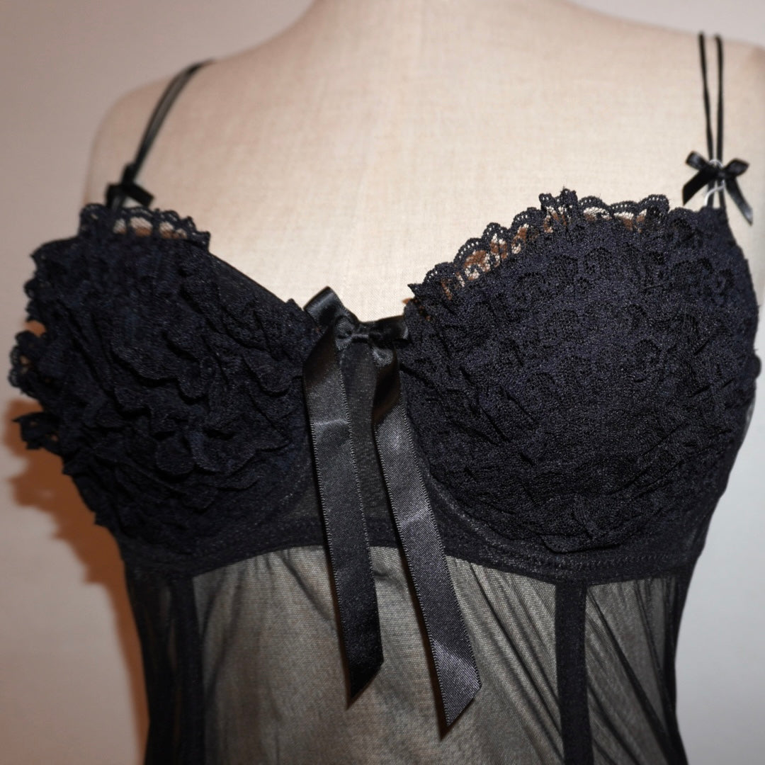 Ruffle Corset Top (L)