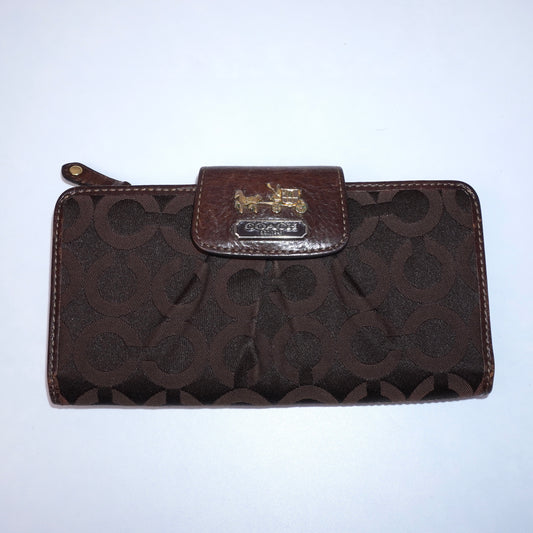 Coach Monogram Wallet