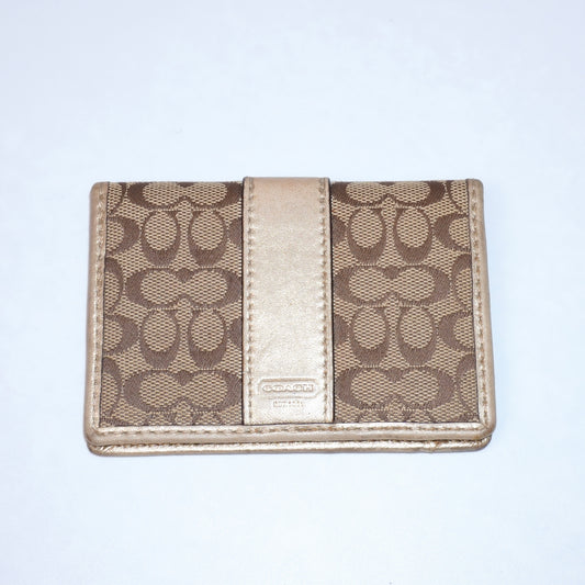 Coach Monogram Wallet