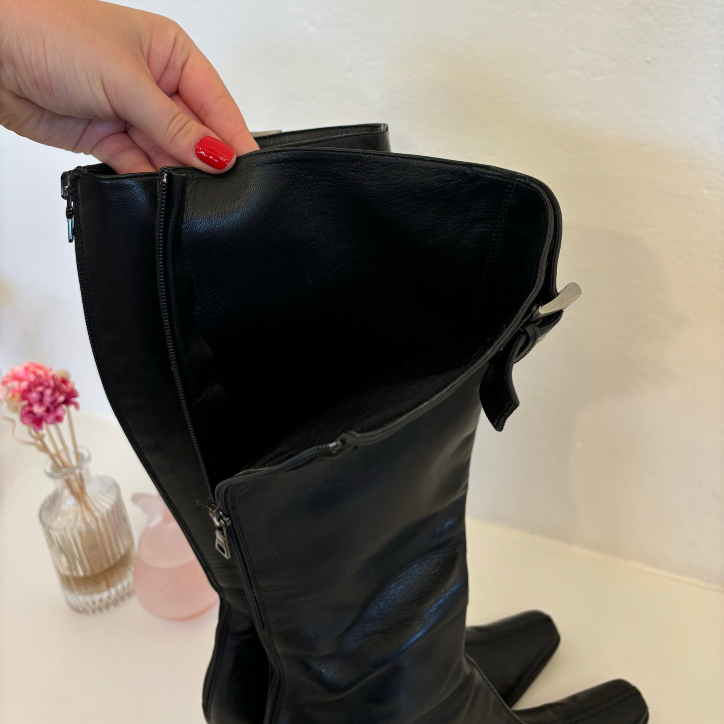 Prada Leather Boots (39)