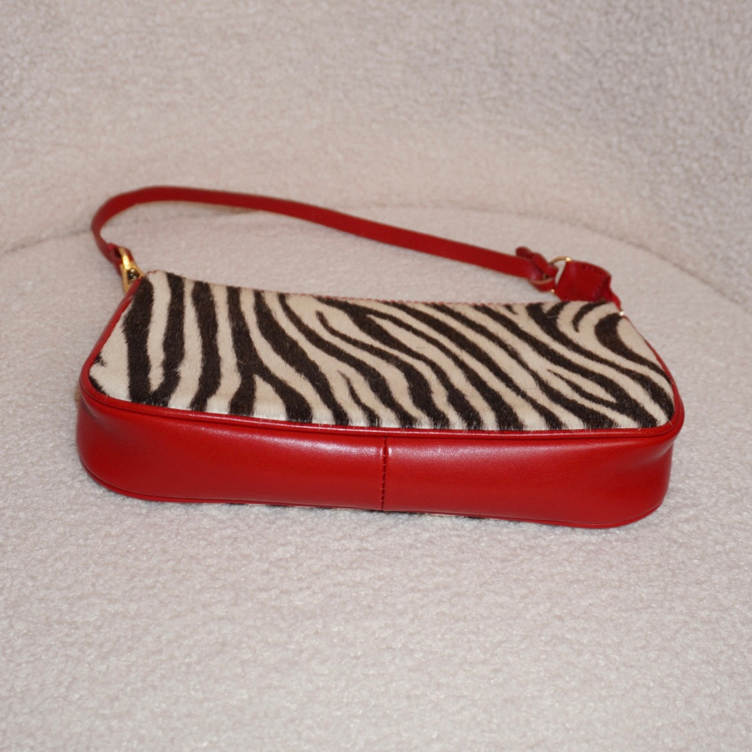 Zebra Leather Purse