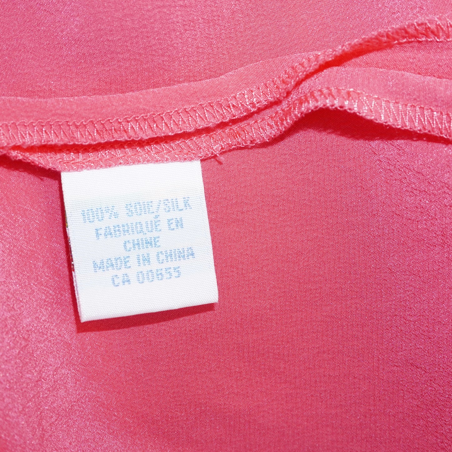 Silk tie top (M)