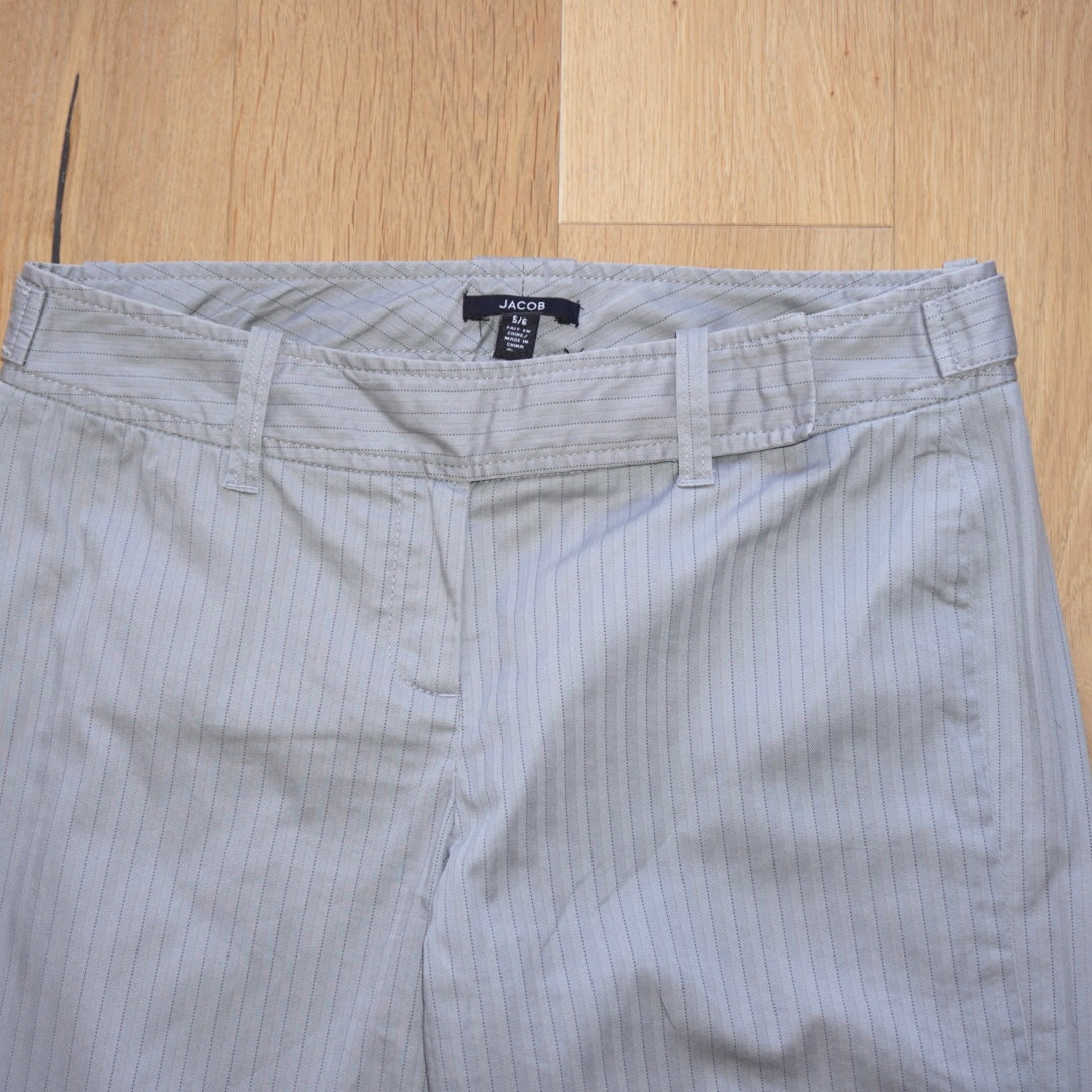 Pinstripe Bootcut Trousers (S)