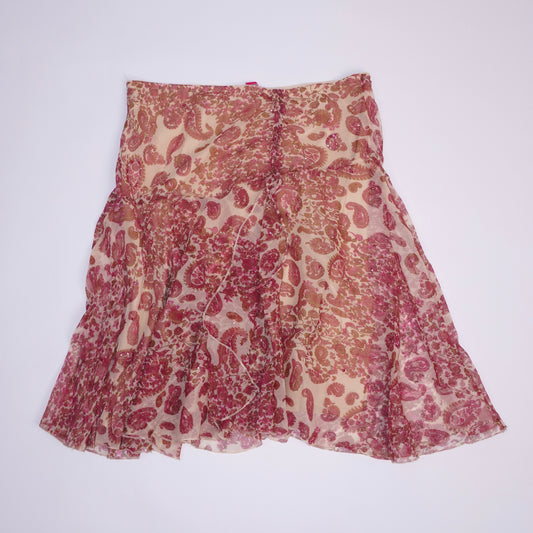 Paisley Sequin Skirt (L)
