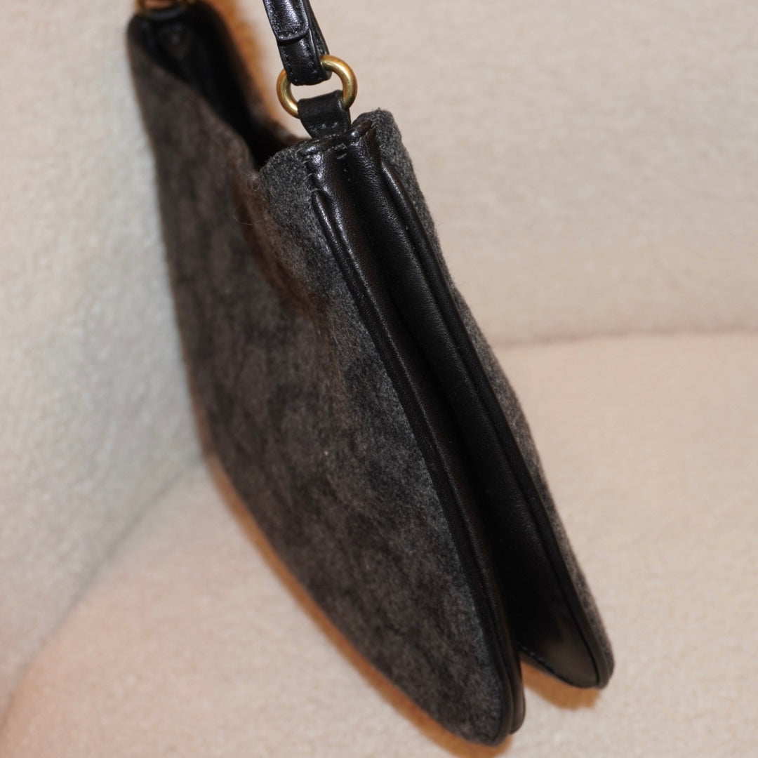 Coach Wool Monogram Purse