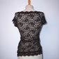 Brown Lace Top (M)