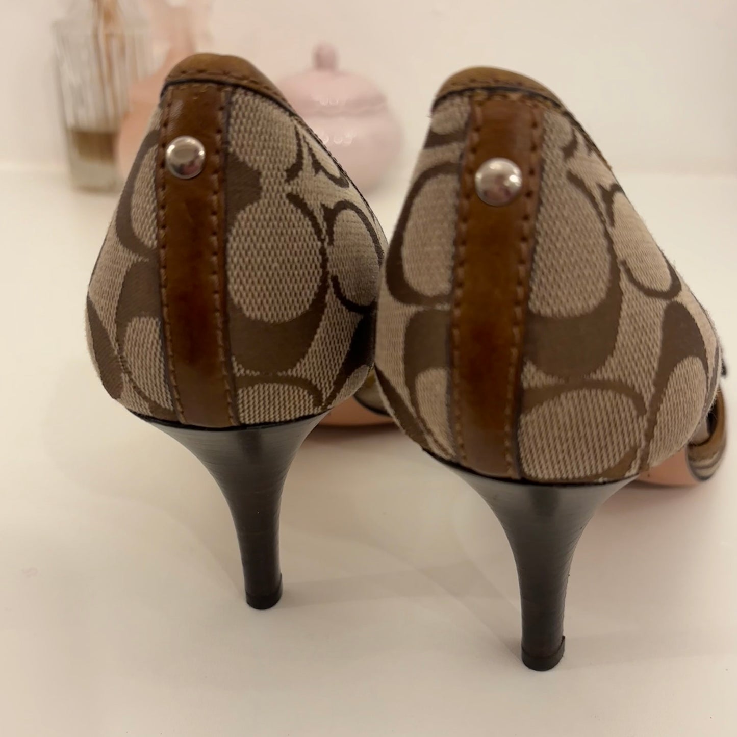 Coach Monogram Heels (39)